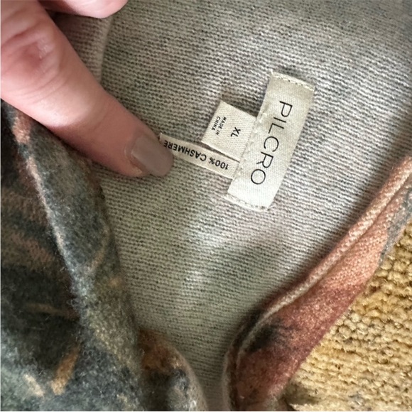 Anthropologie Multicolor Floral Sweater - Picture 5 of 7